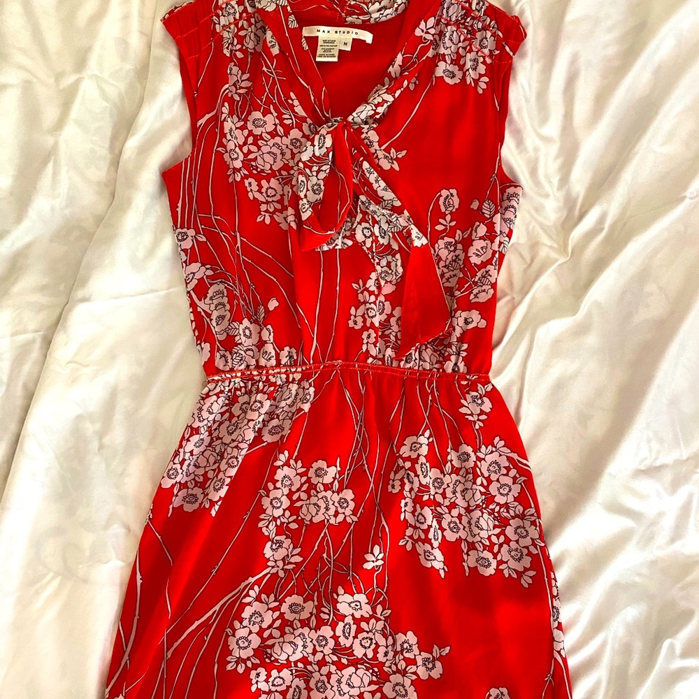 Max studio polyester dress in medium